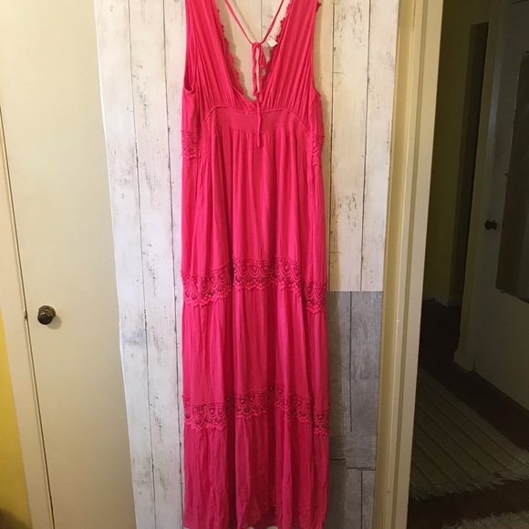 NWT Sweet Lovely by Jenn | Crochet Lace Maxi Dress - Picture 4 of 9